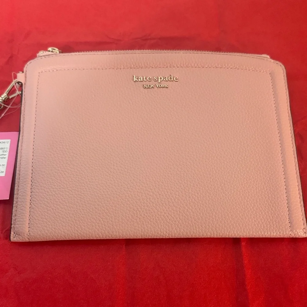 Kate Spade Light Pink Wristlet - Picture 1 of 8